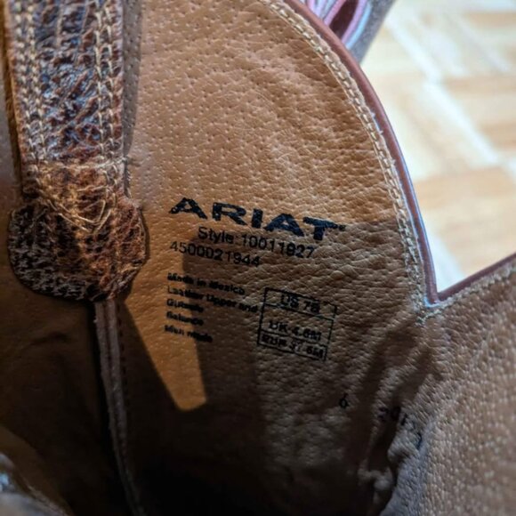 7.5 women's Ariat Snip toe boot - Picture 3 of 4